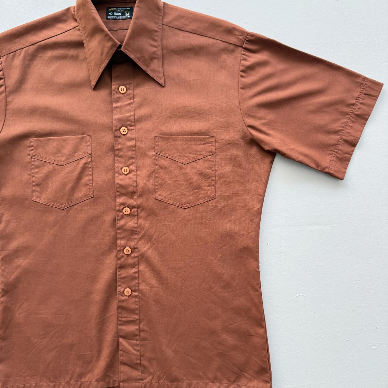 Brown Hepworth Vintage 70's Shirt - Medium