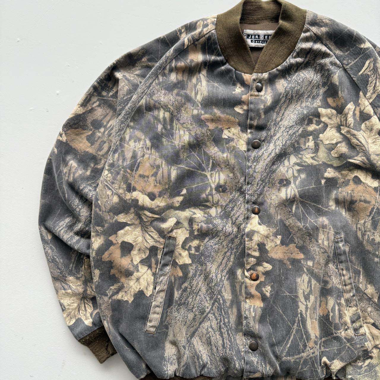 Jerzees Outdoors Real Tree Outdoors 90's Bomber Jacket - Medium