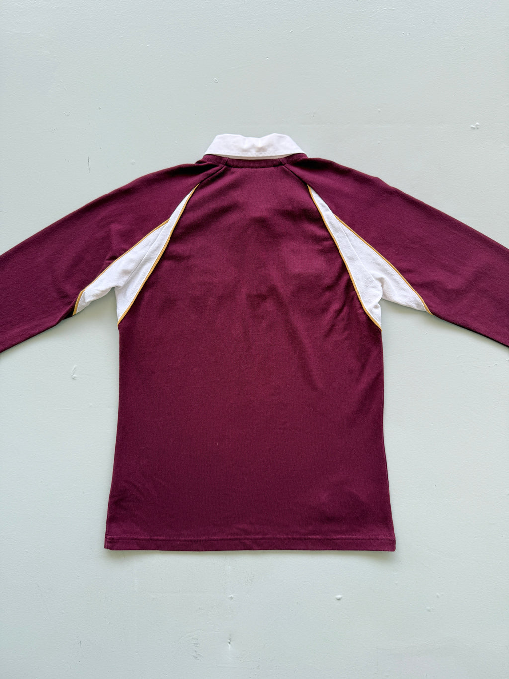 Maroon Queensland State of Origin 00's Vintage Canterbury Rugby Jersey- Kids 10