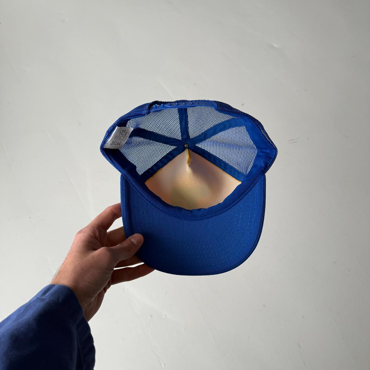Blue Yellow Templex Products Vintage SnapBack Cap