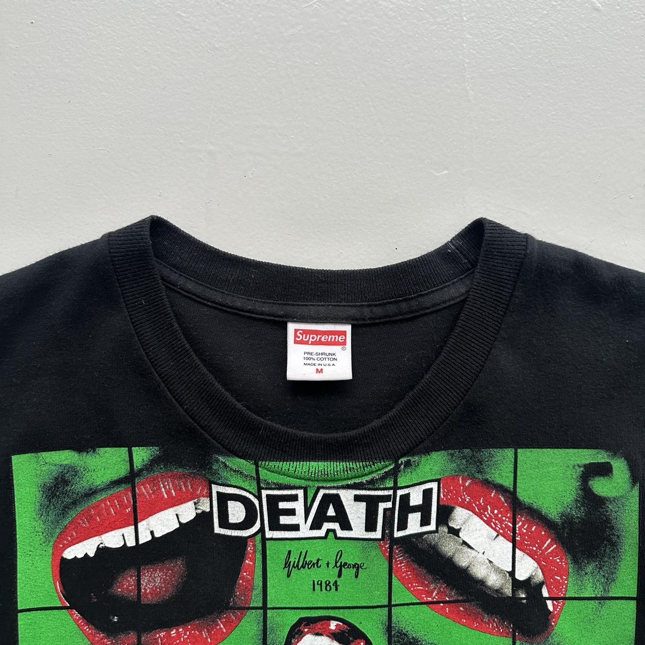 Black Supreme Gilbert & George Graphic T-Shirt - Large