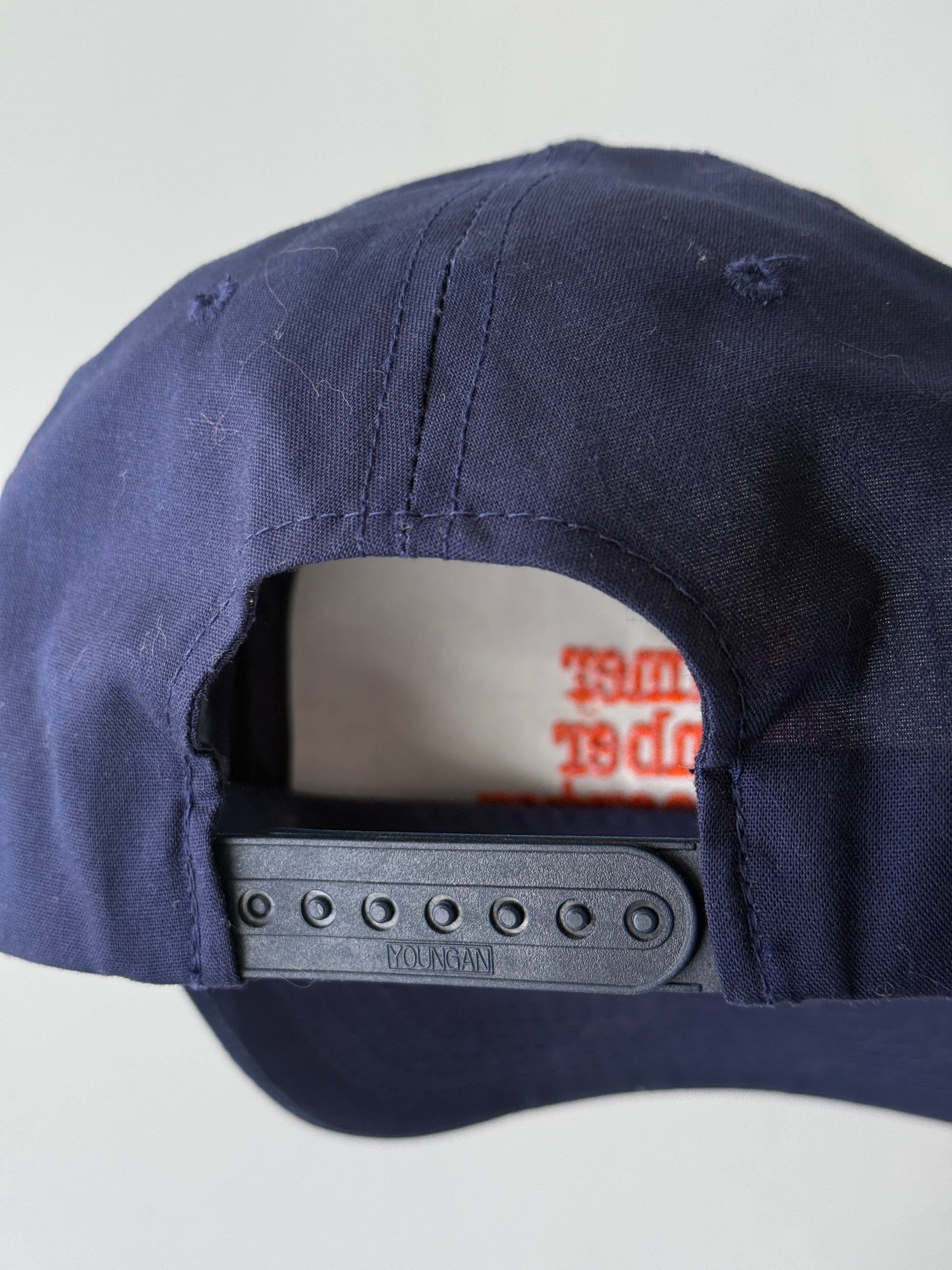 Navy Kramer Lumber 90's Vintage SnapBack Trucker Cap