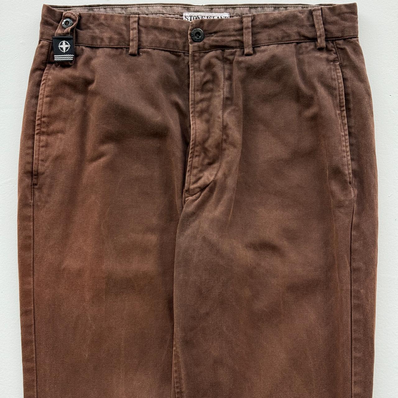 Stone Island Brown Vintage Pantss - 31” x 30”