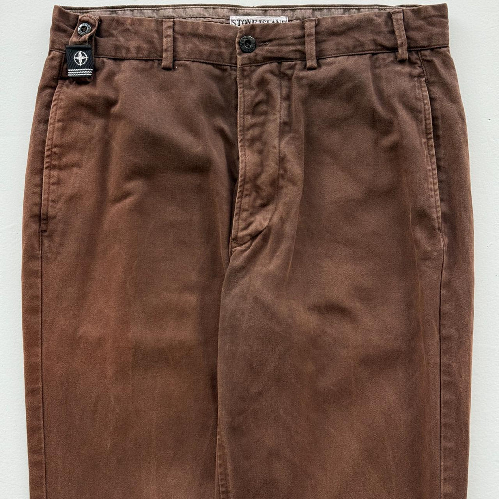 Stone Island Brown Vintage Pantss - 31” x 30”