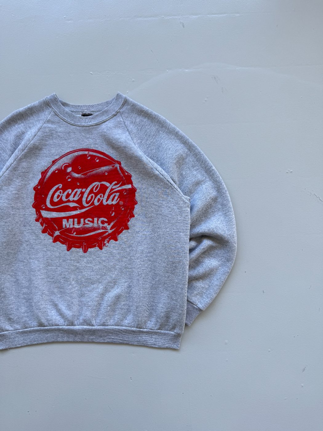 Coca-Cola Music 90's Vintage Sweatshirt - Large