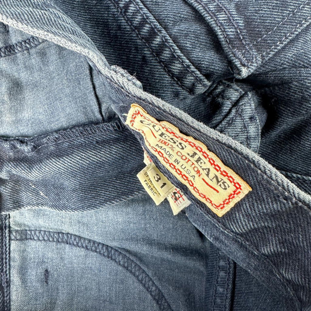 Guess Denim Over-dyed Vintage Skirt - W29 L18 Small