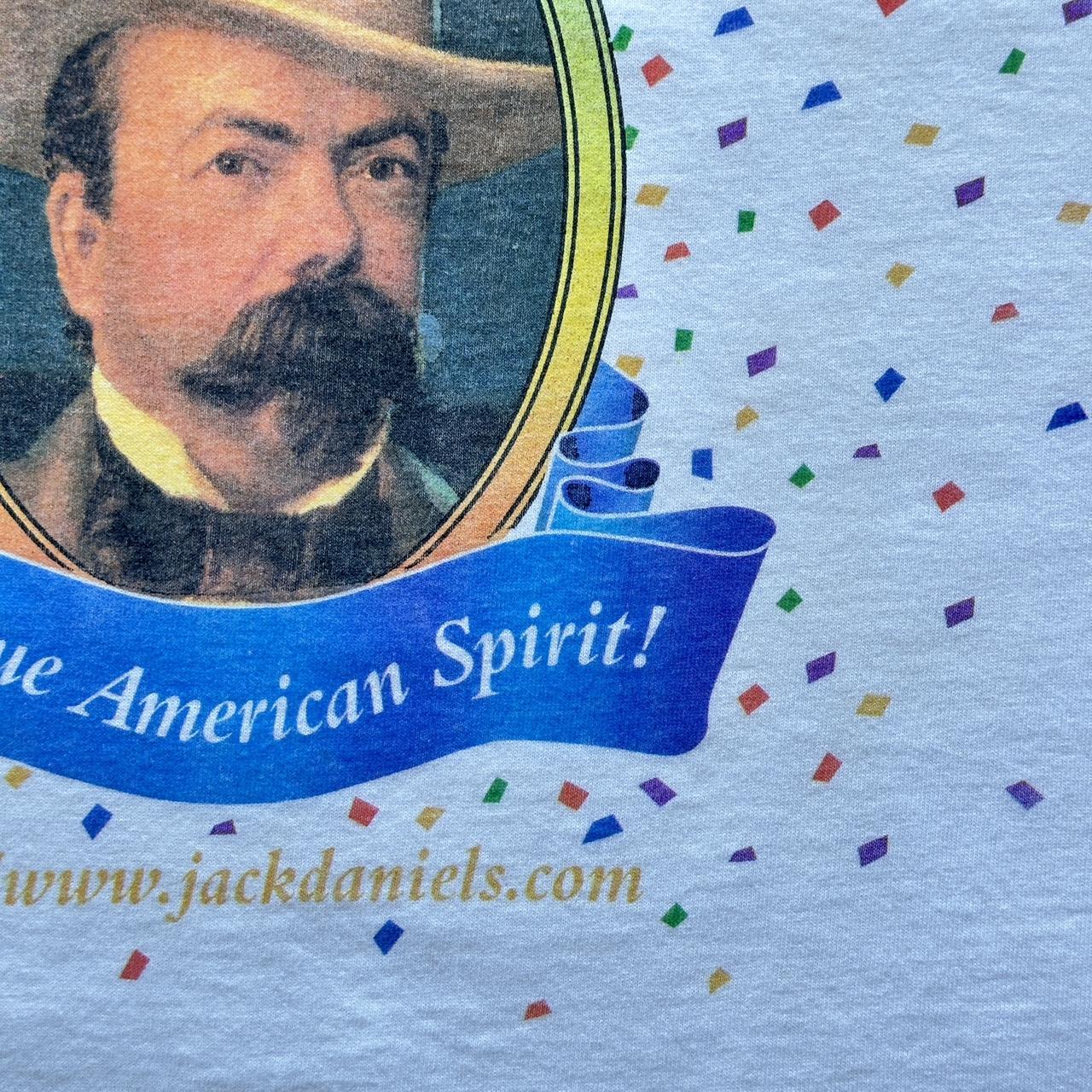 White Jack Daniels 90s Vintage T-shirt - XL