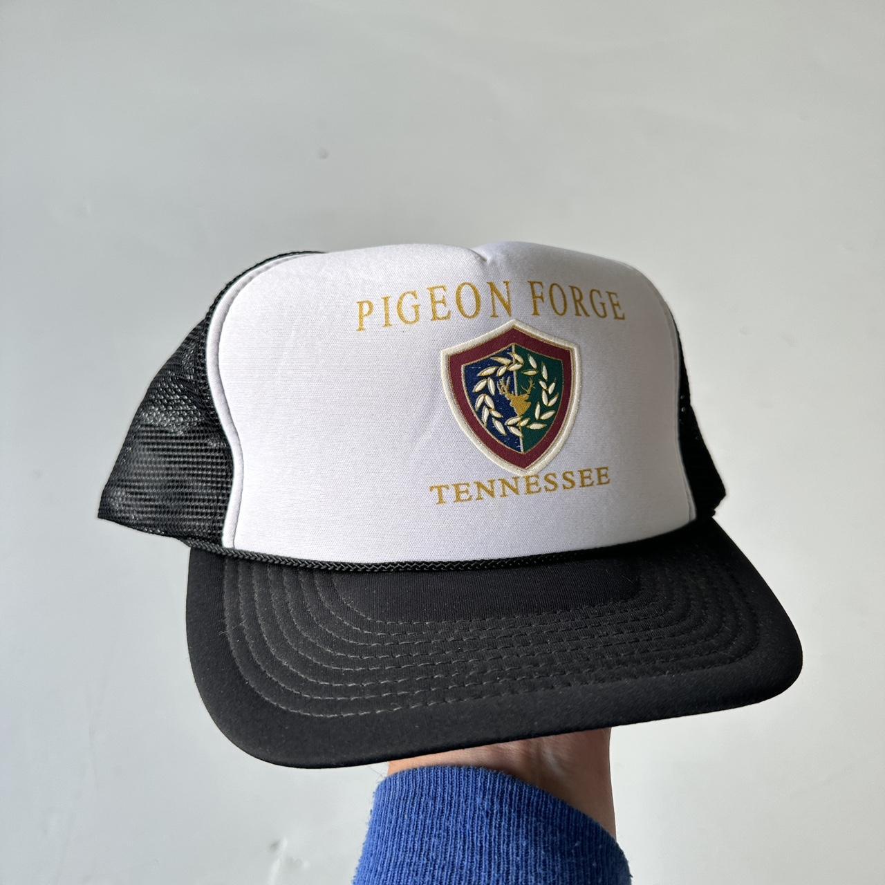 Black & White Pigeon Force Mesh and Foam Trucker SnapBack Cap