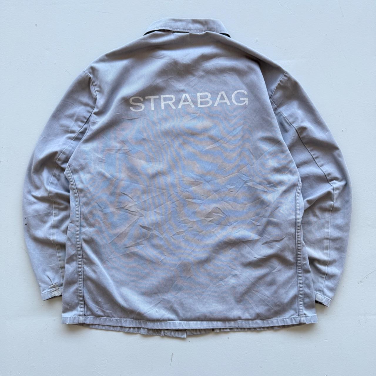 Faded Blue French Workwear 80’s Vintage Chore Jacket CH022 - Large