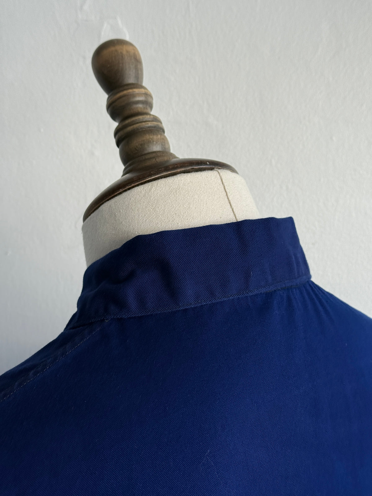 Blue French 1960's Vintage Workwear Chore Jacket CH493 - Medium
