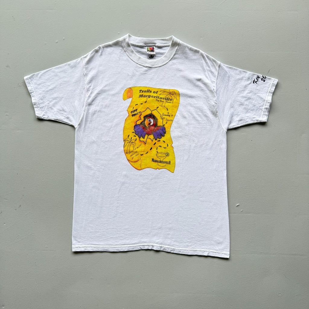 White Margaritaville Vintage 90s T-shirt - XL