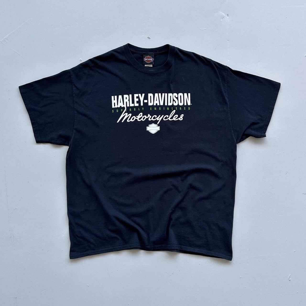 Black Harley Davidson Jamaica Vintage T-shirt - 2XL