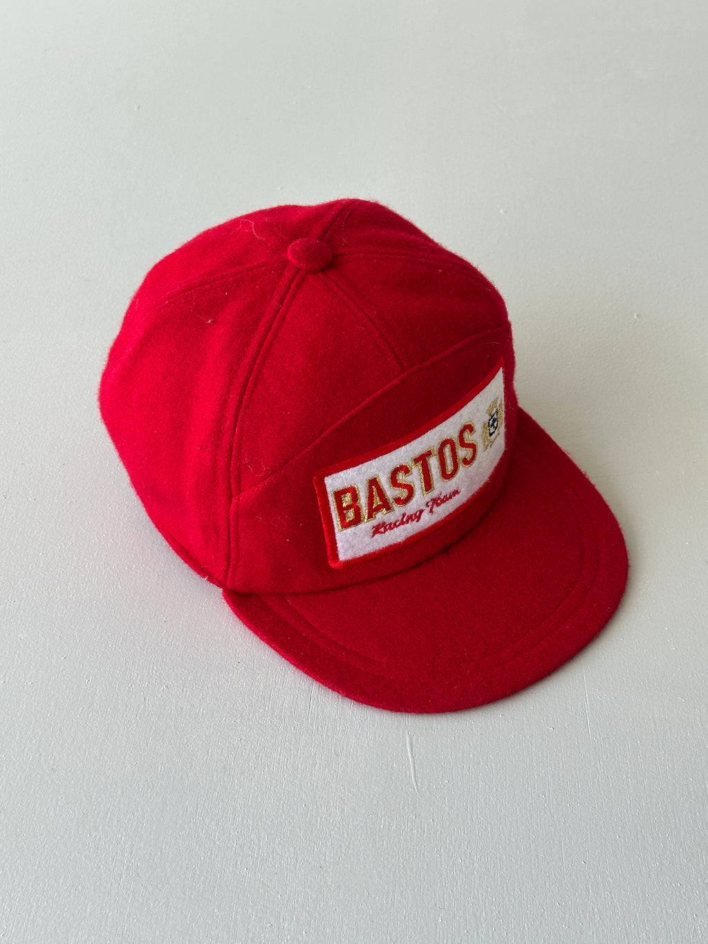 Red Bastos Racing Team 80's Vintage SnapBack Trucker Cap