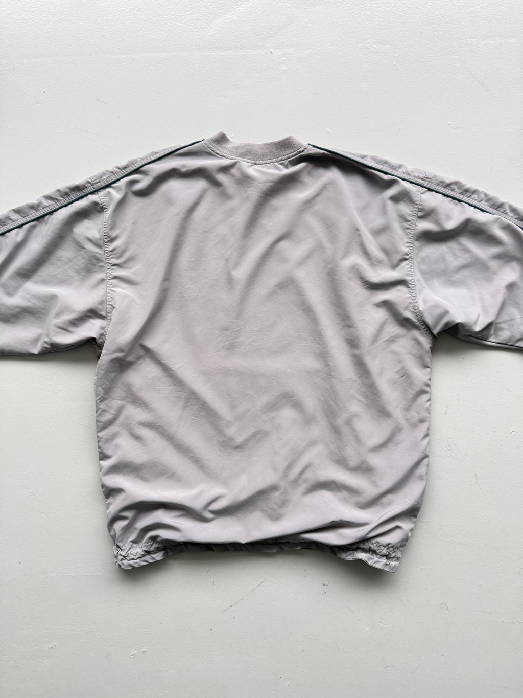 Adidas Grey Y2K Vintage Training Pullover Sweatshirt - Medium
