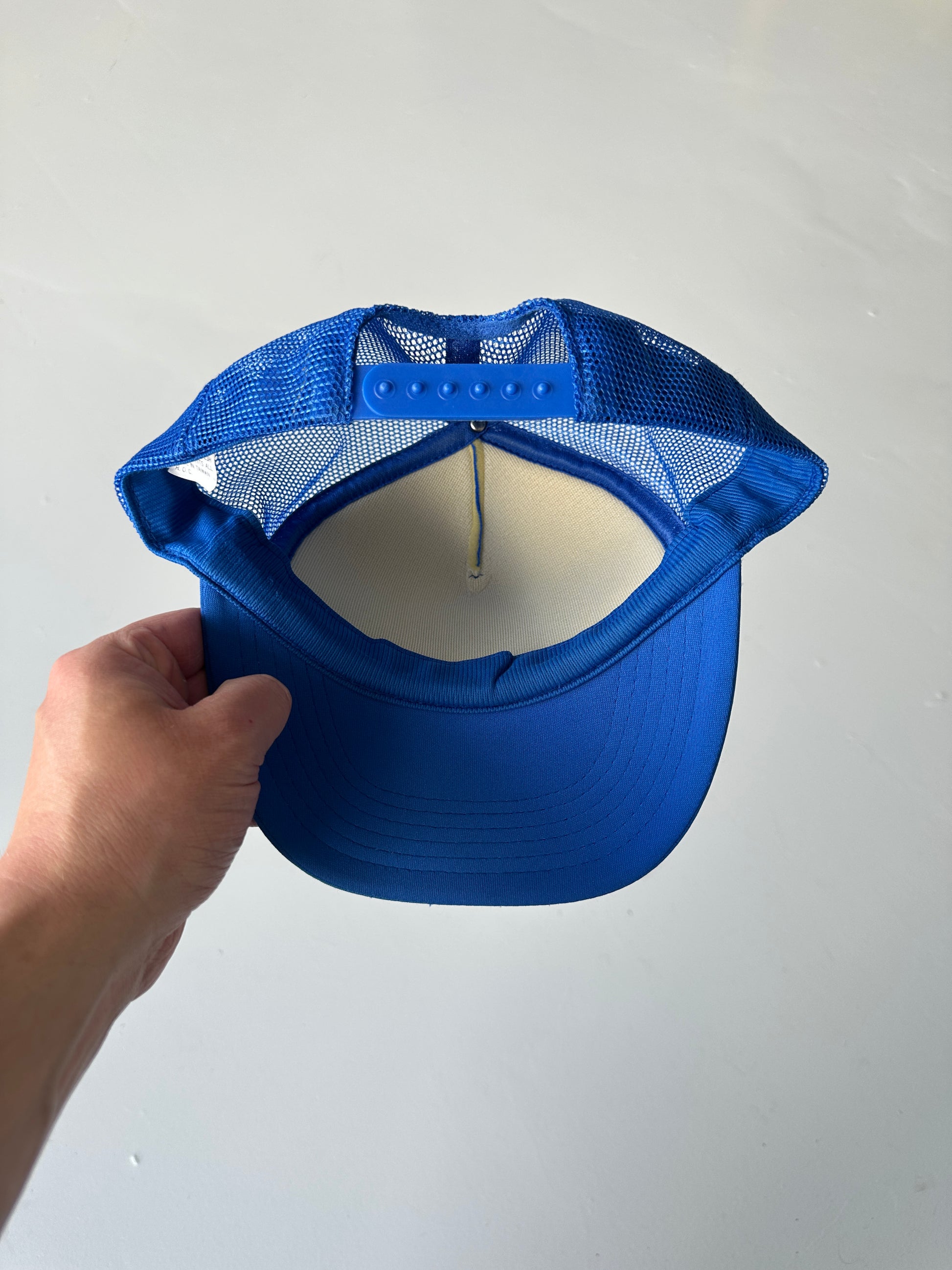 Blue Vintage SnapBack Trucker Cap Foam & Mesh Saint Thomas Virgin Islands