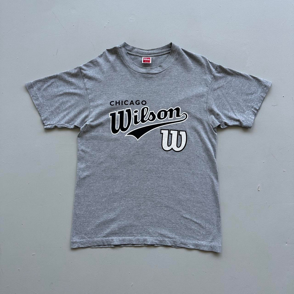 Grey Chicago Wilson 90s Vintage T-shirt - Large