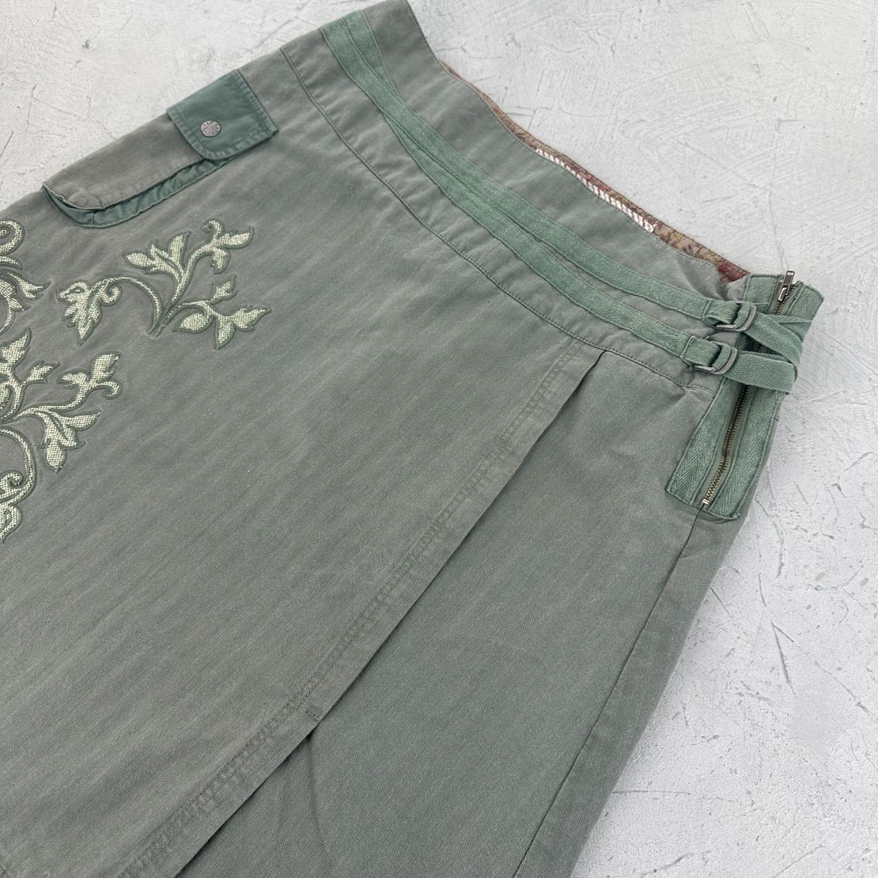 Womens FAT FACE Y2K Cotton Skirt - 34” x 24” Size 14
