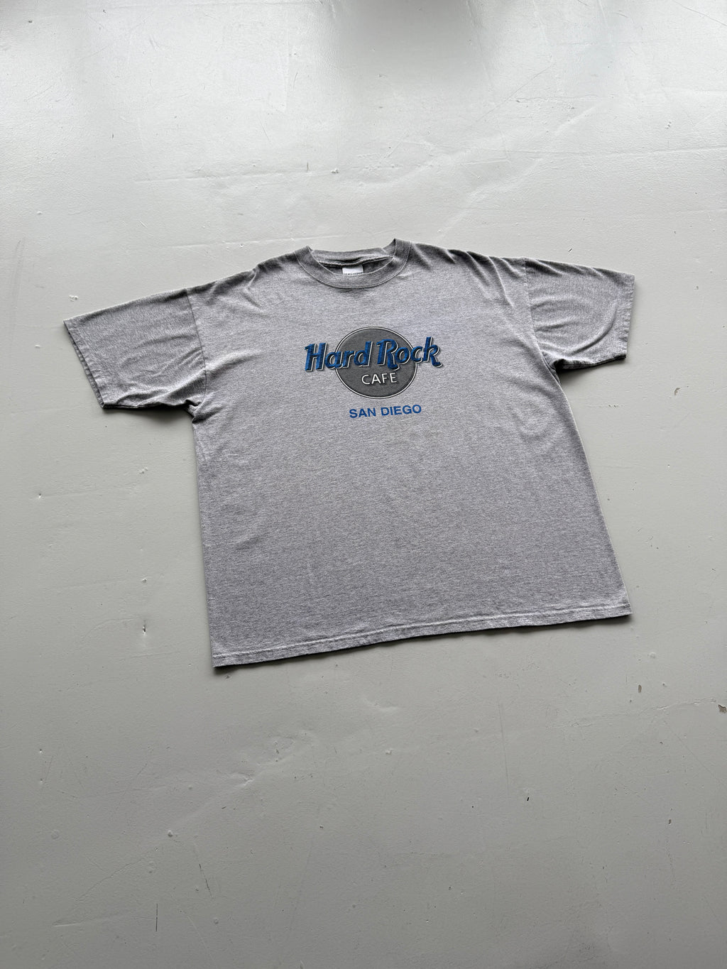 Grey Hard Rock Cafe 00's Vintage Graphic T-Shirt - XXL