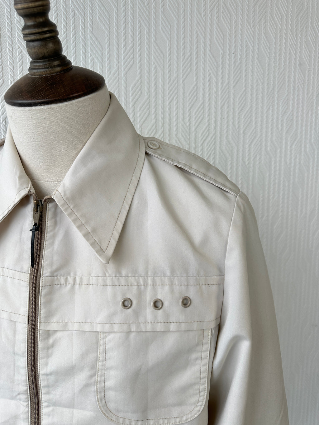 White London Fog 80s Vintage Harrington Jacket - Medium