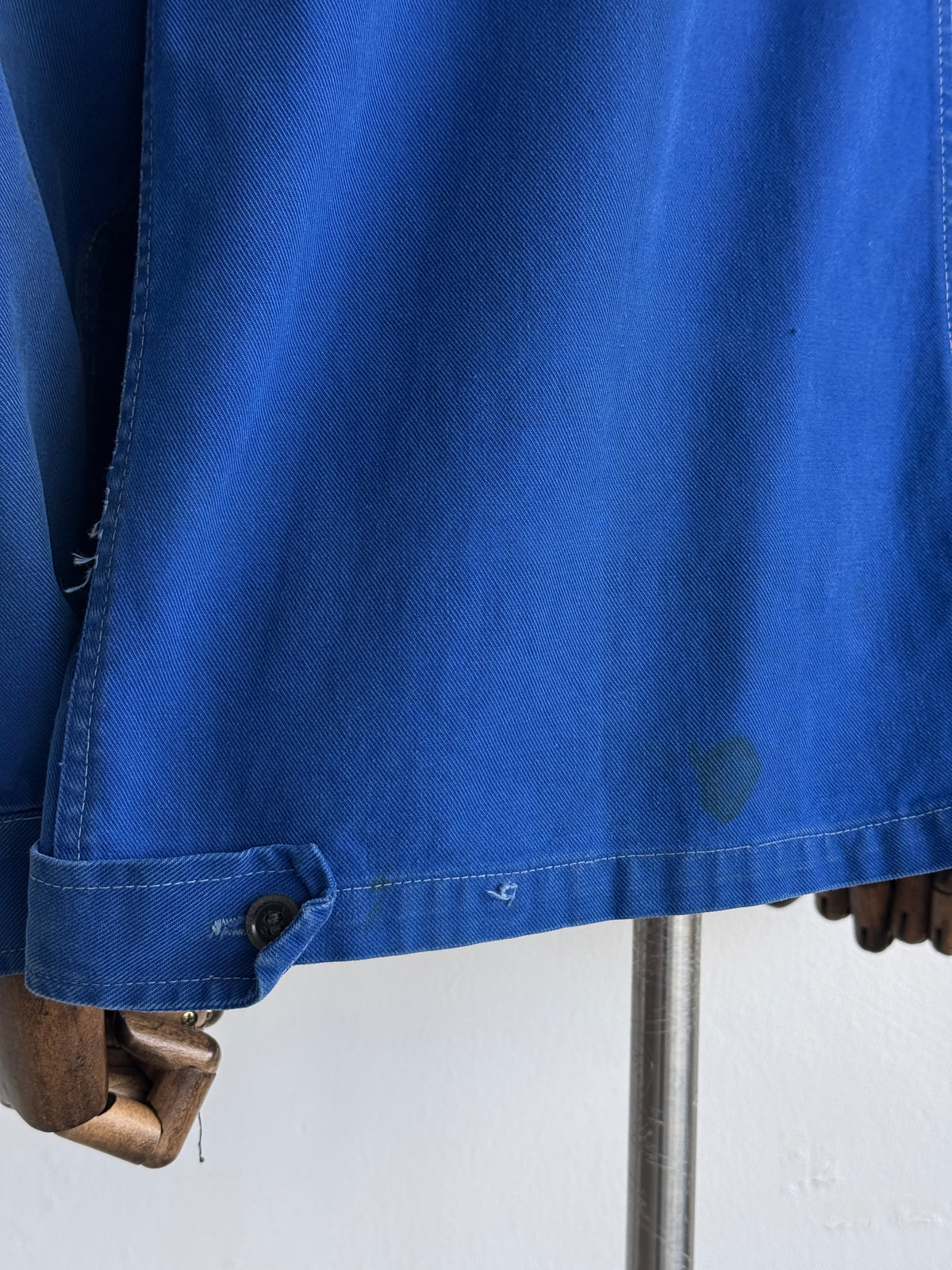 Blue German Workwear Vintage Chore Jacket 1950s/60s CH461 - Medium