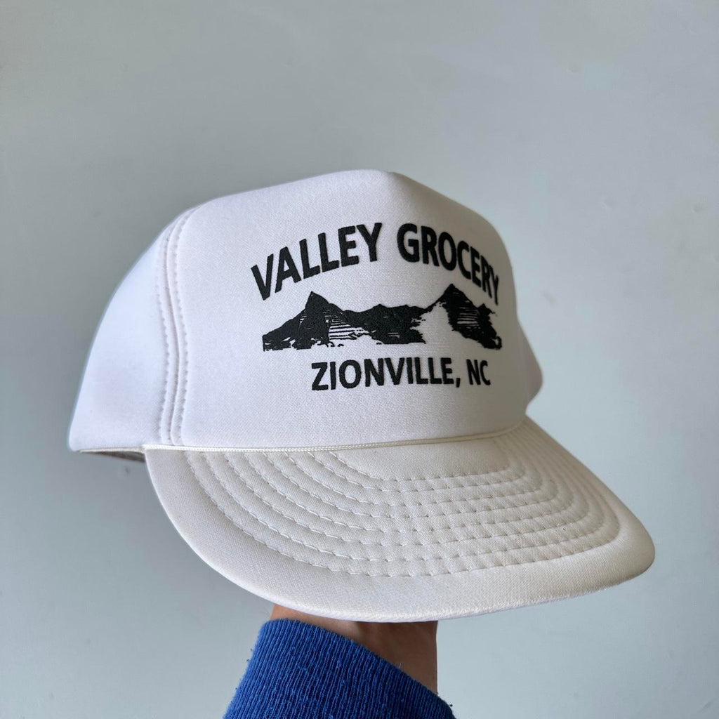 White Valley Grove Zionville Foam Trucker SnapBack Cap