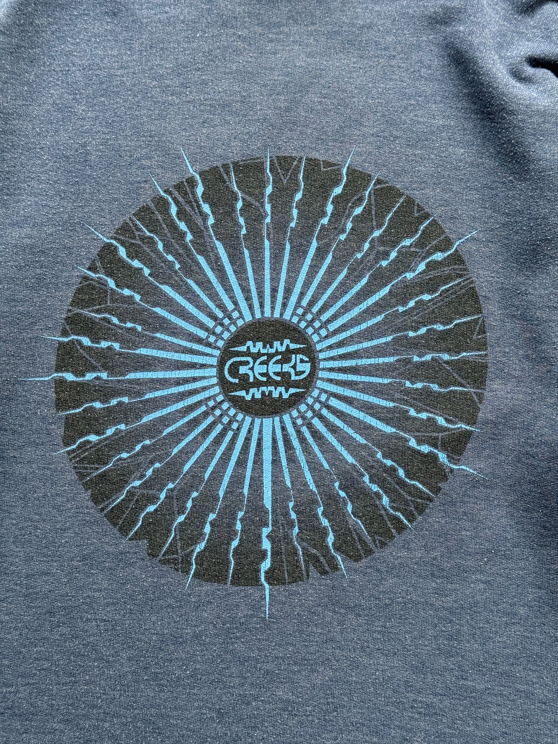 Creeks Graphic Long Sleeve 90's Vintage Sweatshirt - Medium