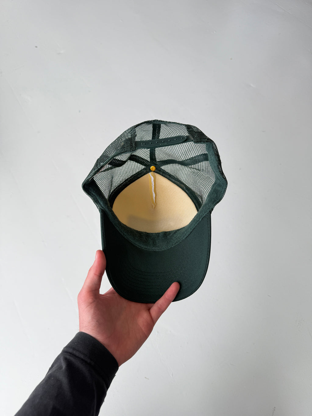 Green Suns Out Guns Out Vintage Foam and Mesh SnapBack Trucker Cap