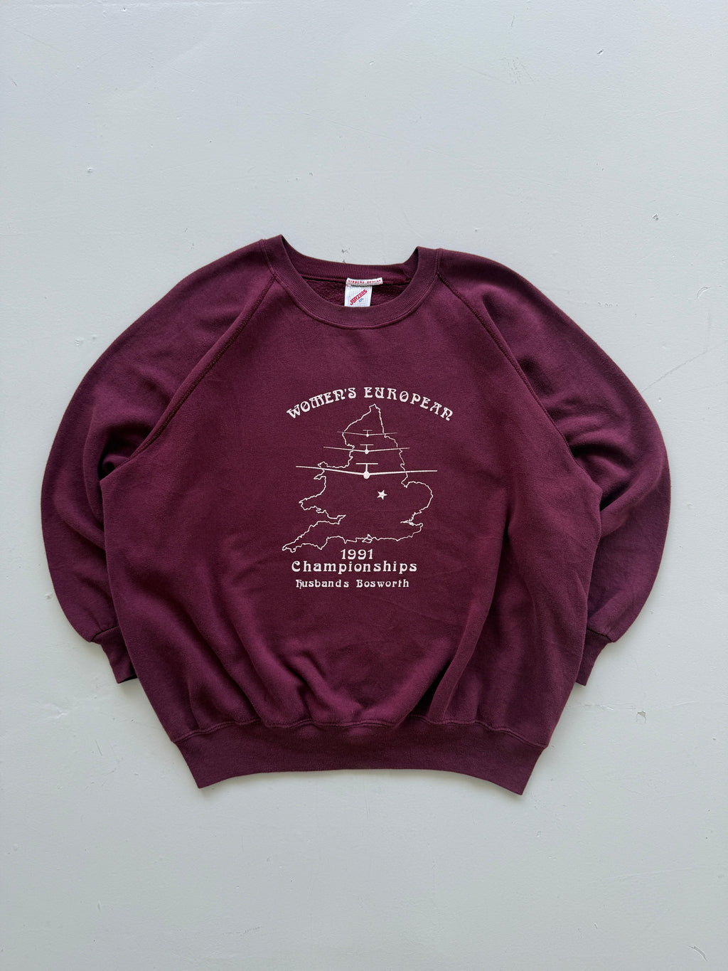 Women's European Gliding Championships 1991 Vintage Sweatshirt - XL