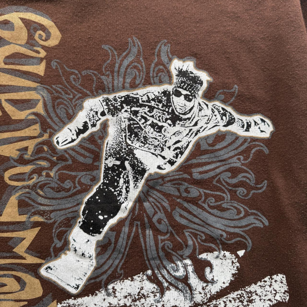 Brown Snowboard 00’s Y2K Vintage Graphic Sweatshirt - XL