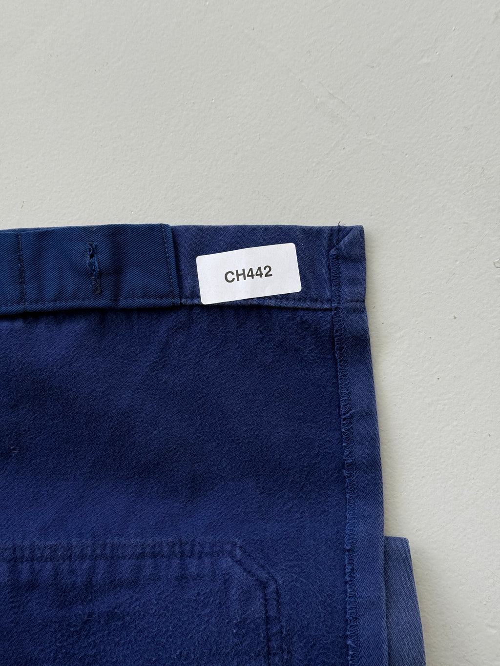 Blue French 90's Vintage Workwear Chore Jacket CH442 - Medium
