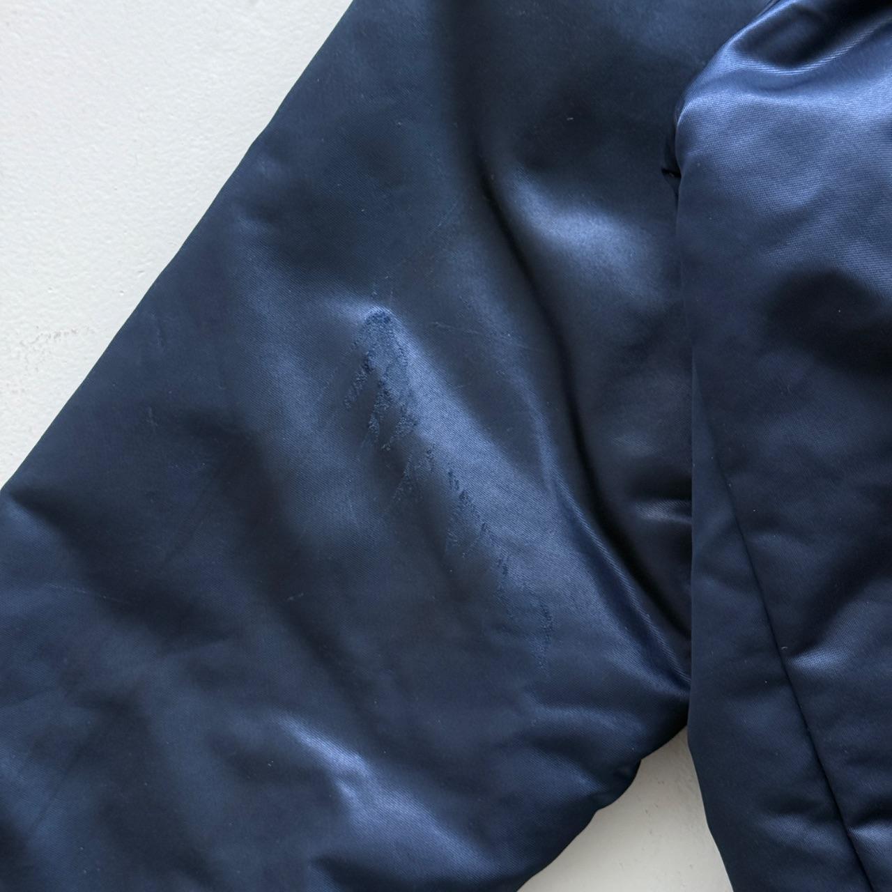 Navy Charro Embroidered 80’s Vintage Bomber Jacket - XL