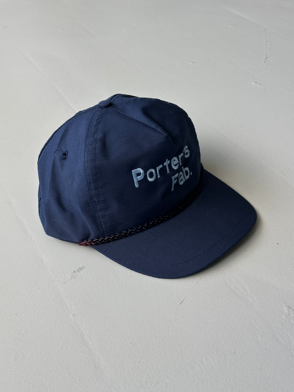 Navy Porter's Fab. 90's Vintage SnapBack Cap