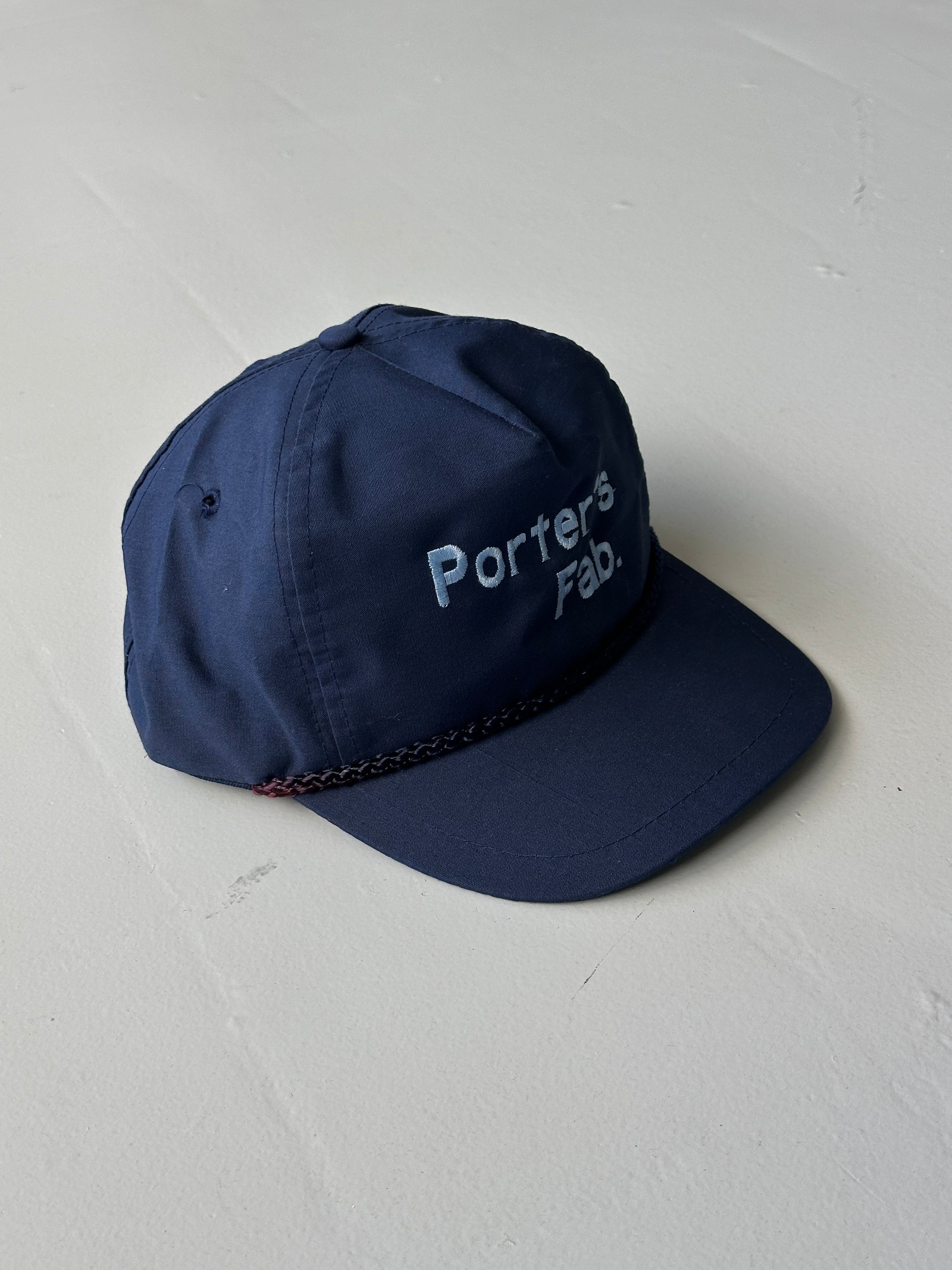 Navy Porter's Fab. 90's Vintage SnapBack Cap