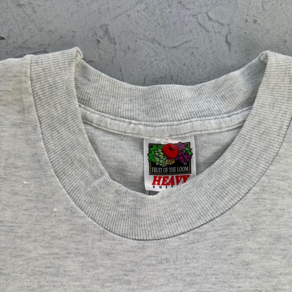 KANSAS Vintage 90s Grey Tourist T-shirt - Medium