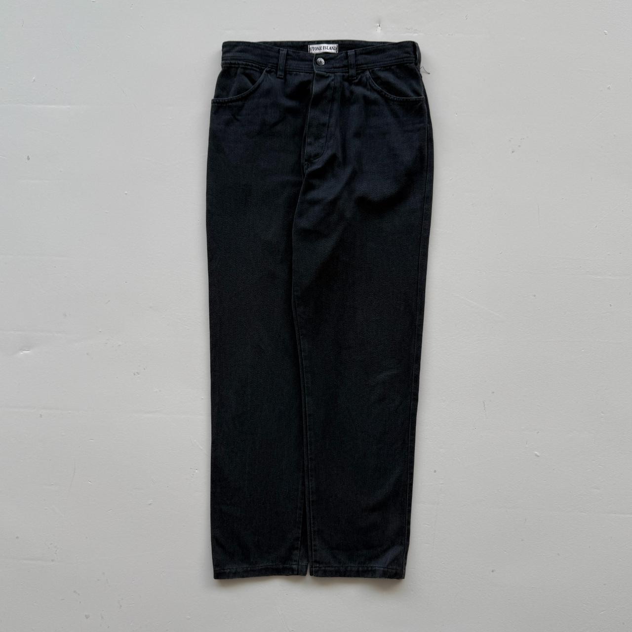 Stone Island Marina Black Vintage Jeans - 29” x 30”