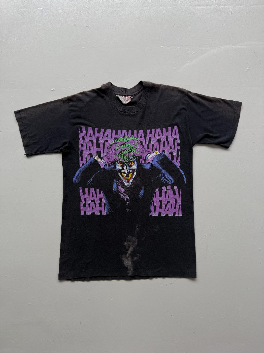 DC Comics The Joker 1989 Single Stitch Vintage Graphic T-Shirt - Medium