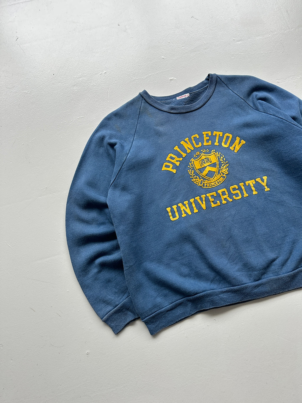 Blue Princeton University 1963 60's/70's Vintage Sweatshirt - Women's 8-10