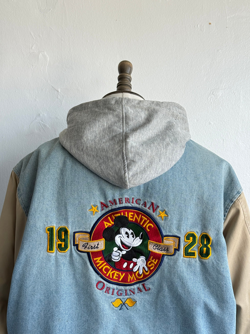 Disney Store Mickey Mouse American Original 90's Varsity Jacket - XL
