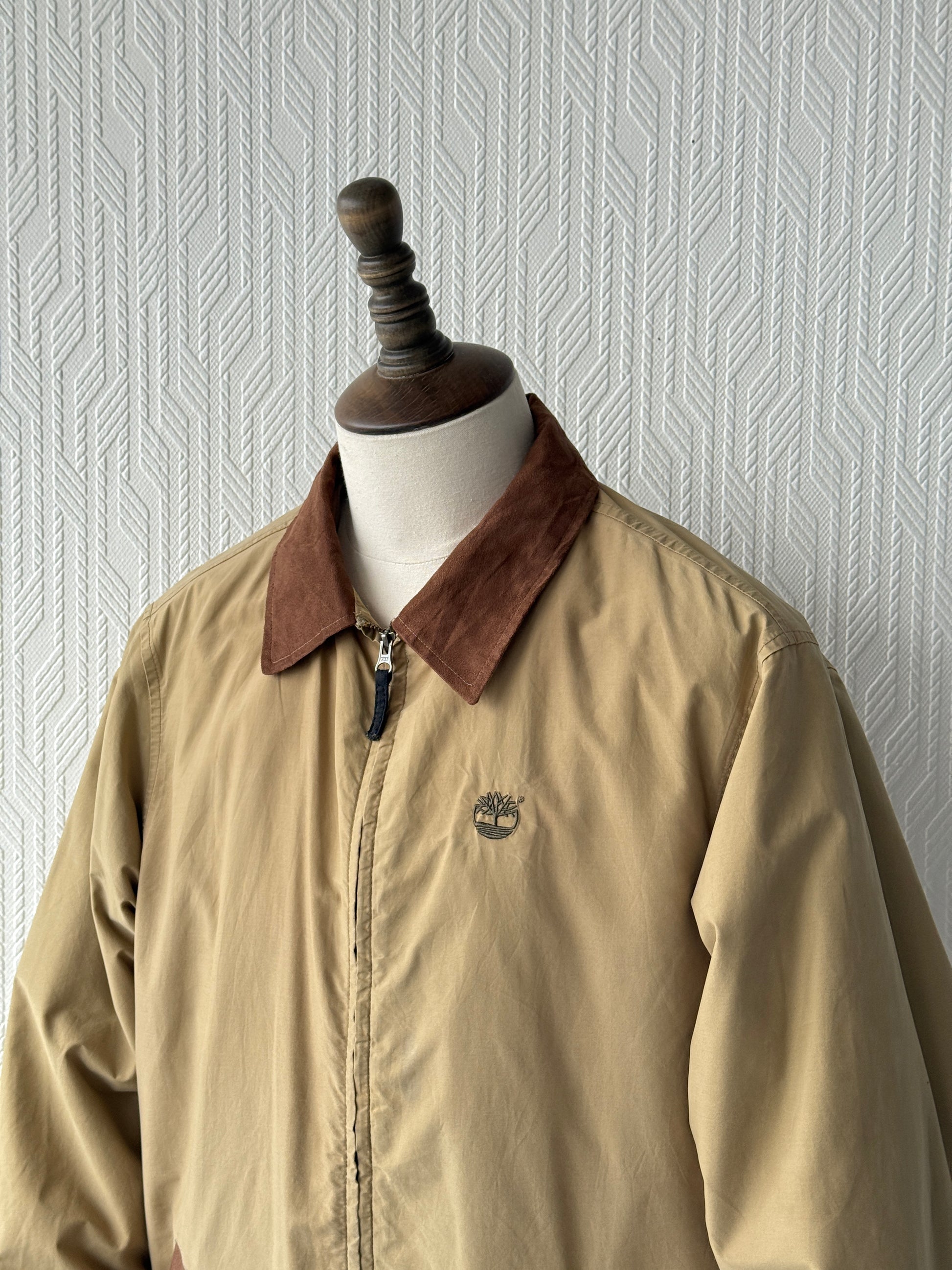 Brown Timberland 00's Vintage Barn Jacket - Large