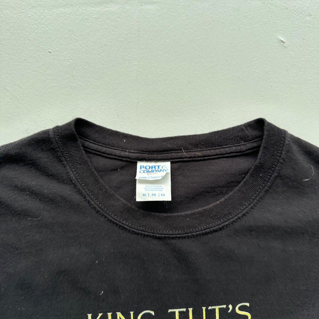 Black Egyptian Tomb 00s Vintage T-shirt - XL