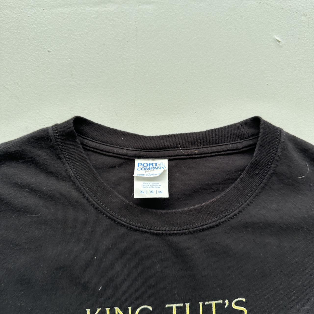Black Egyptian Tomb 00s Vintage T-shirt - XL