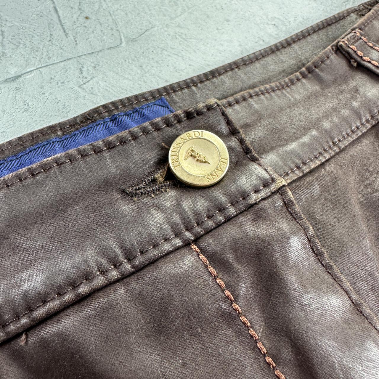 Trussardi Brown Vintage Skirt - W30 L21 Medium