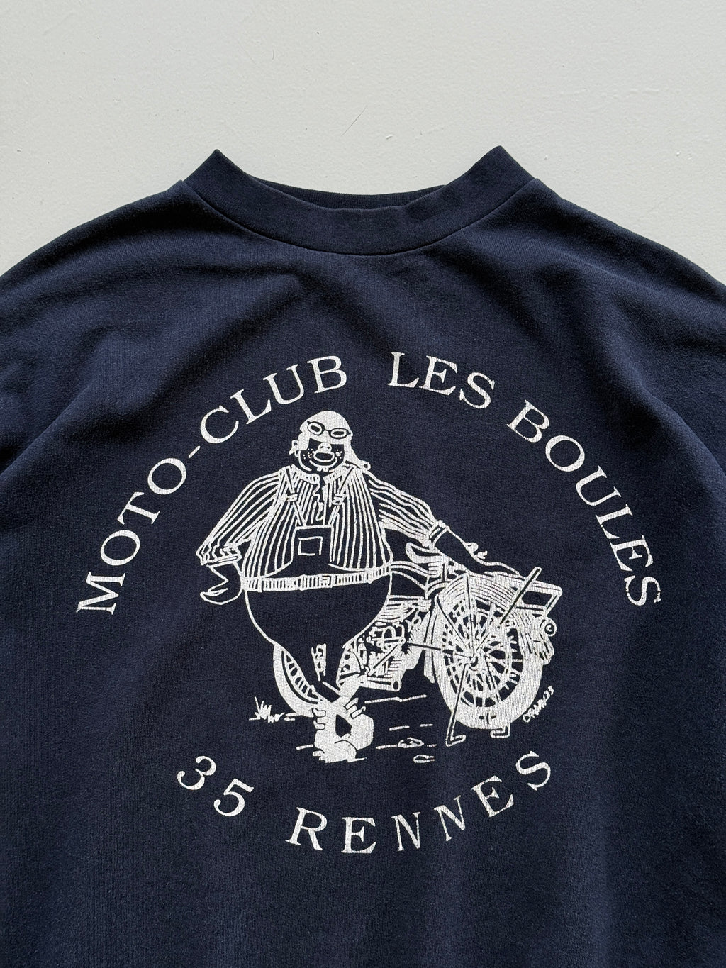 Moto-Club Les Boules Rennes 90's Vintage Sweatshirt - XL