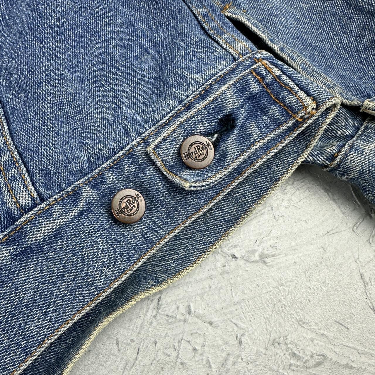 Vintage Hard Rock Denim Jacket - Large