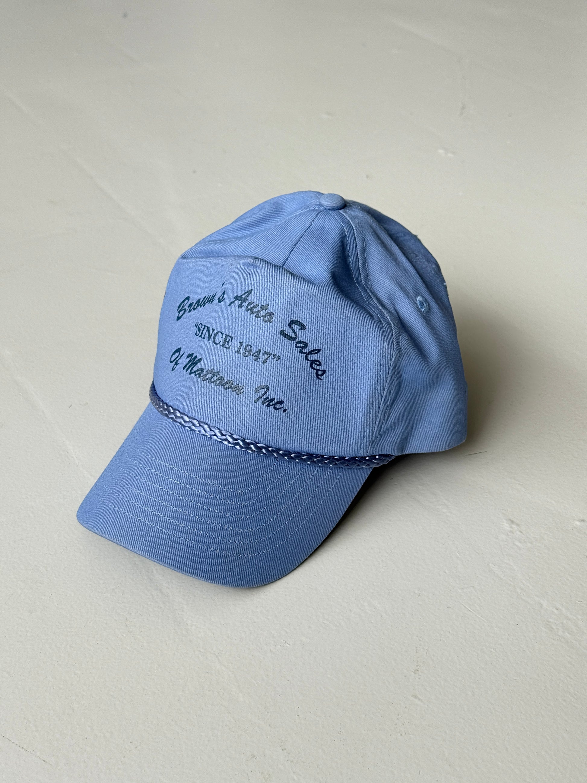 Blue Auto Sales Vintage Cotton SnapBack Trucker Cap