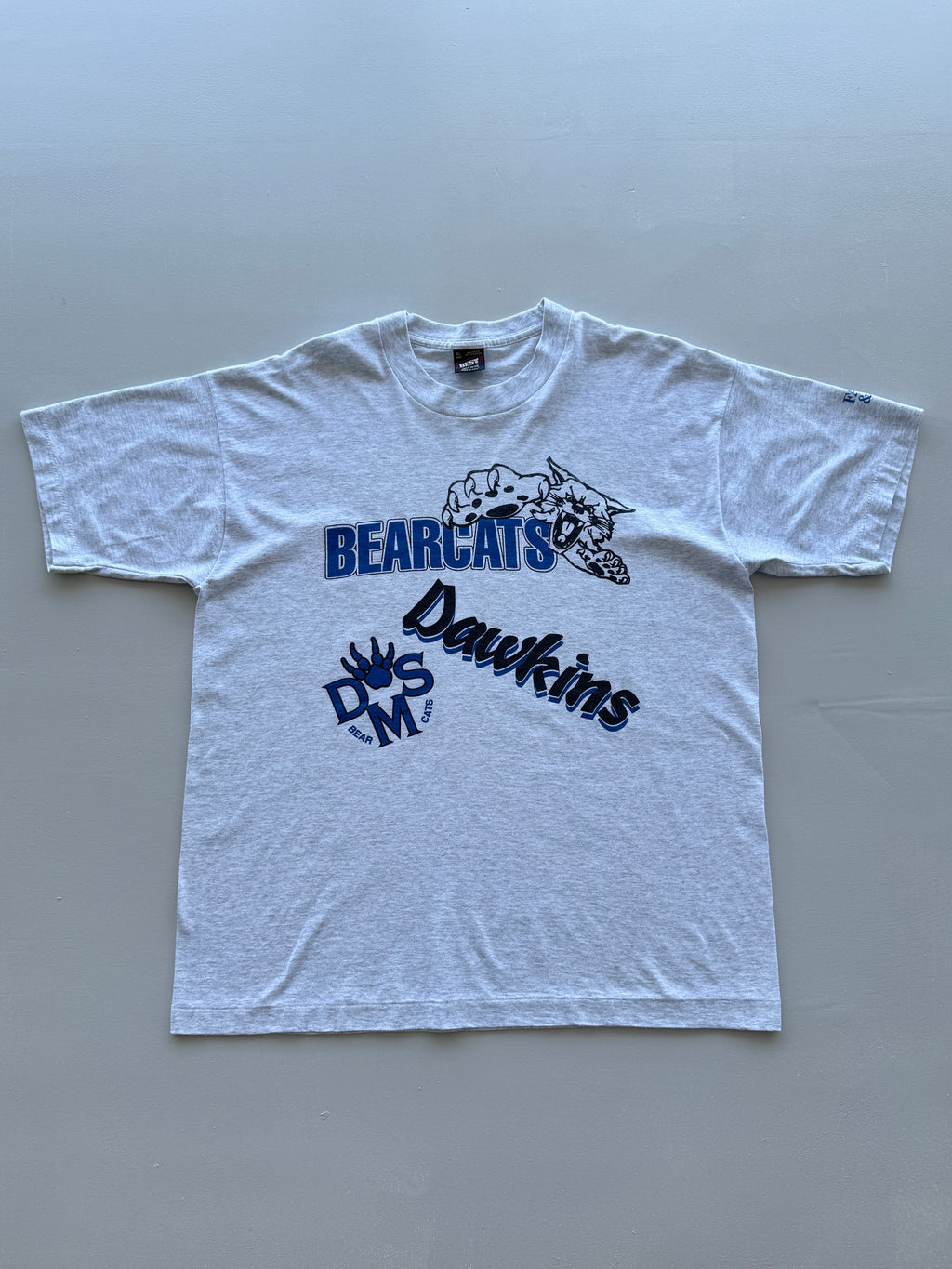 Bearcats Dawkins DSM Single Stitch 90's Vintage T-Shirt - XL