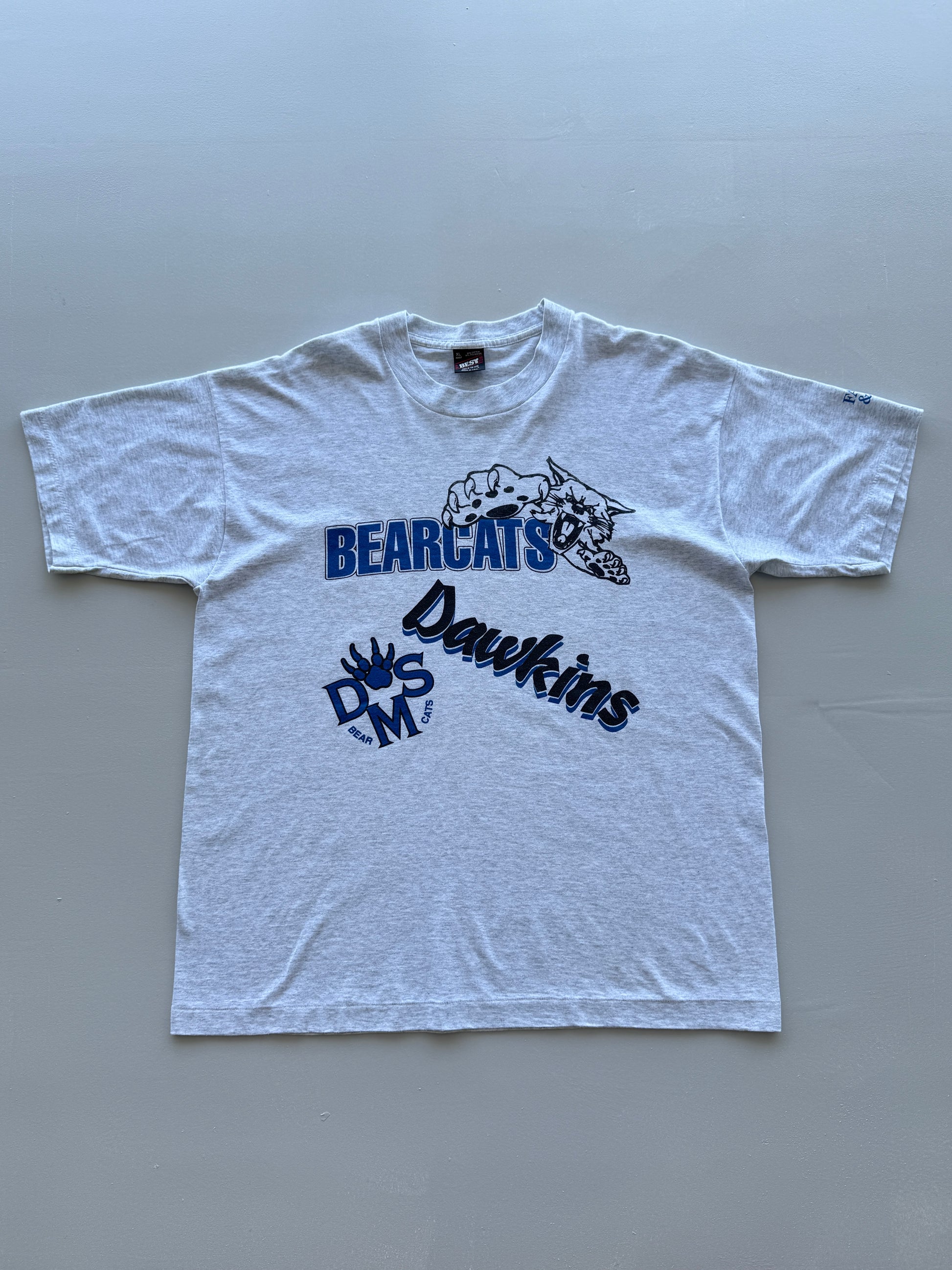 Bearcats Dawkins DSM Single Stitch 90's Vintage T-Shirt - XL