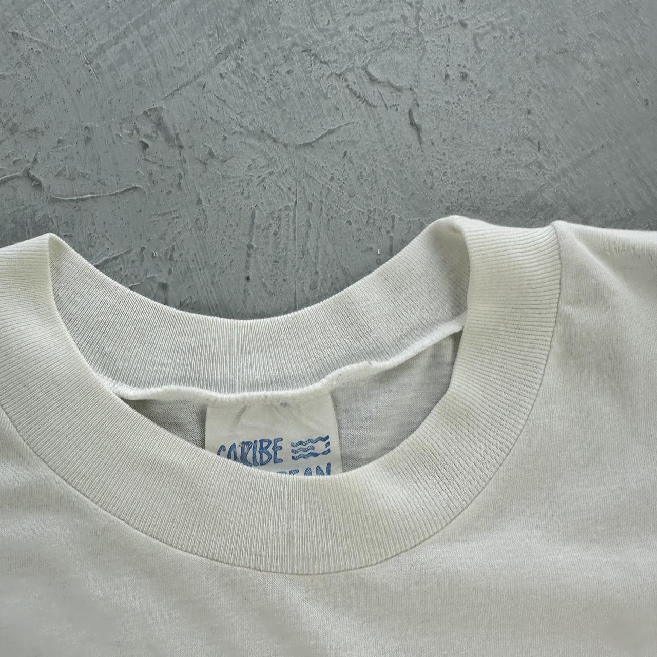 Mayas Culture White 90s vintage T-shirt - Medium
