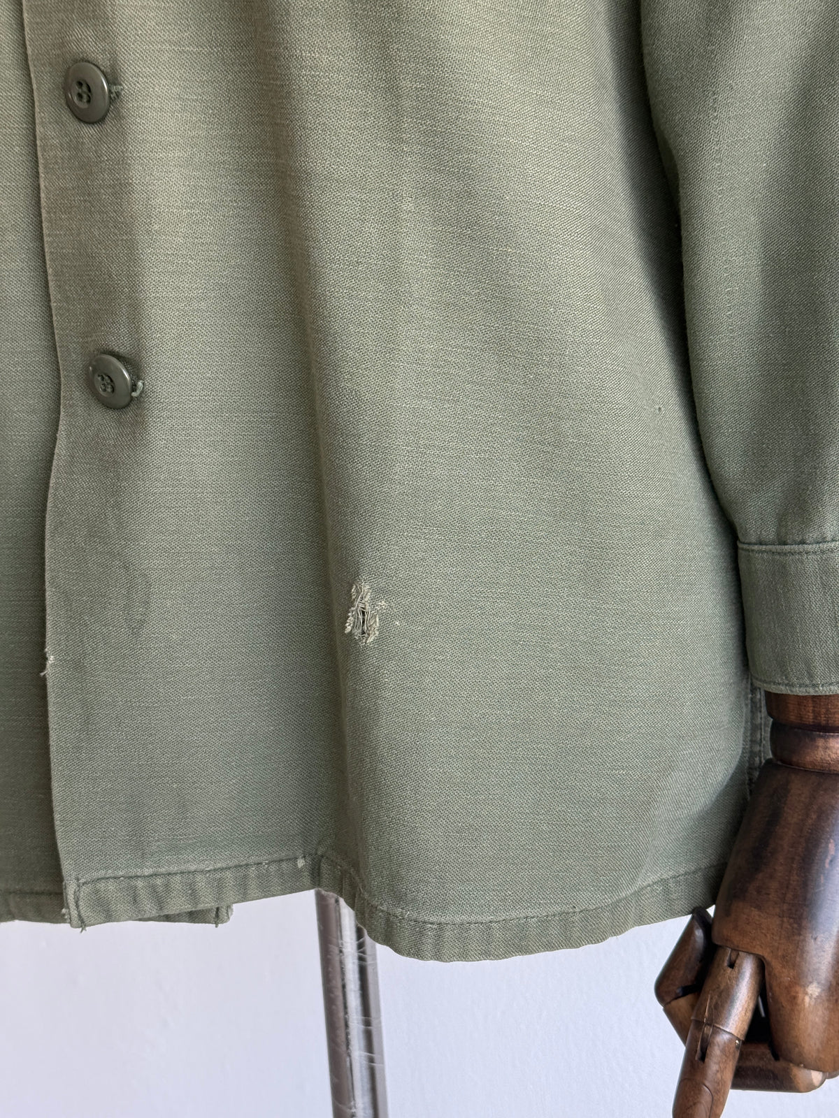 U.S. Army Gamboa Vintage 1960's Military Utility Shirt - Small