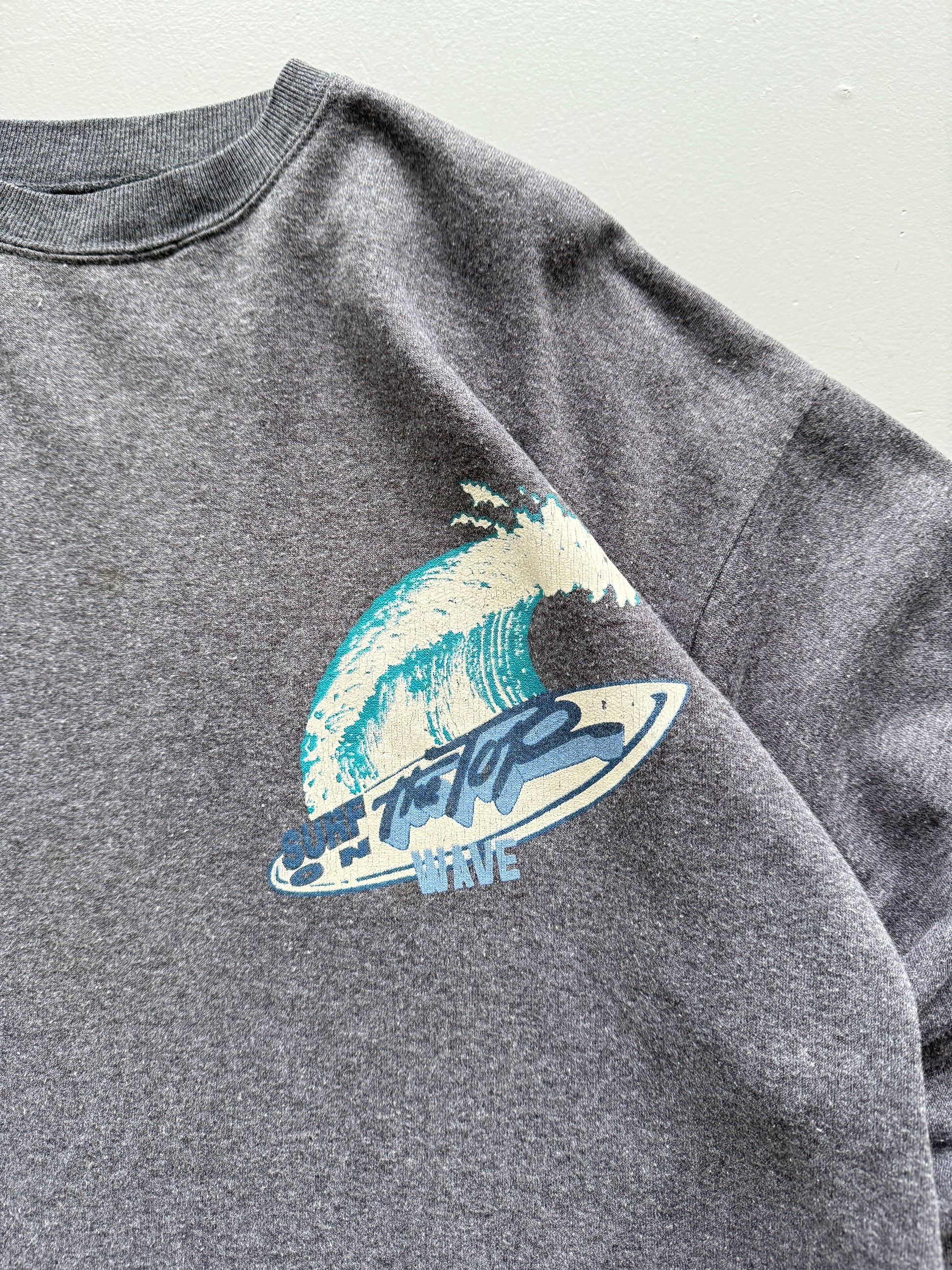 Grey Brownie 90's Vintage Surfer Graphic Sweatshirt Jumper - Small
